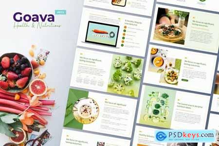 Goava - Health & Nutritions Powerpoint Template
