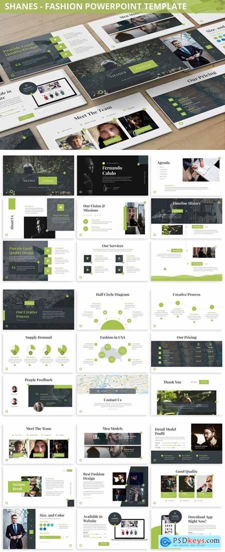 Shanes - Fashion Powerpoint Template