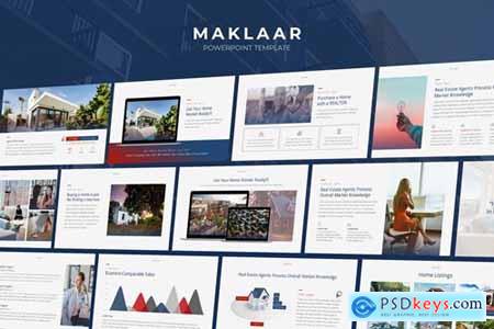 Maklaar - Property Business Powerpoint Template