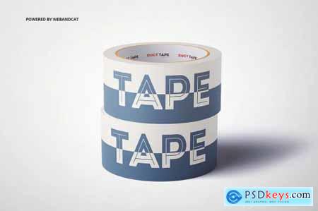 Paper Duct Tape Mockup