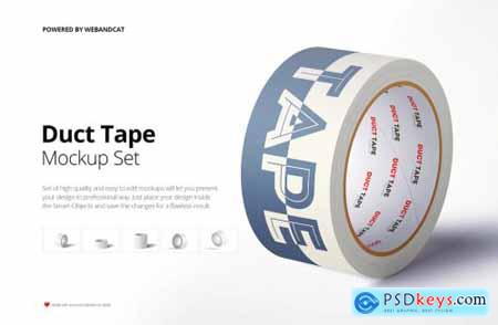 Paper Duct Tape Mockup
