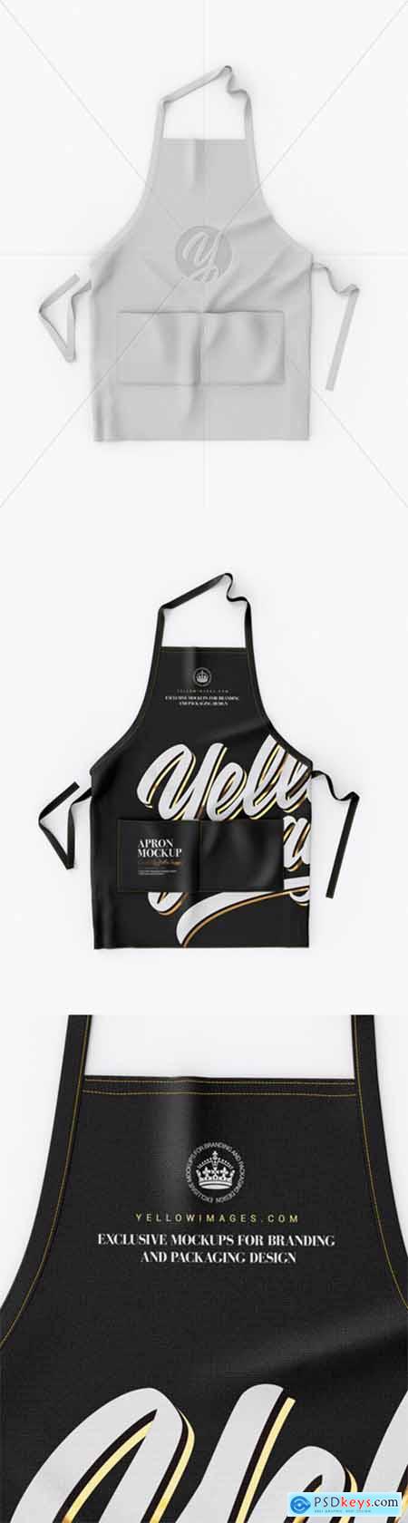 Download Apron Mockup - Top View 23603 » Free Download Photoshop ...