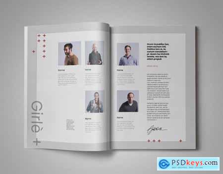 Girle Indesign Magazine Template