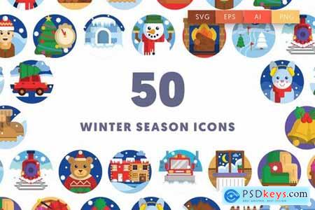 Winter Season Icons