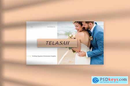 Telasah Wedding Powerpoint Google Slides and Keynote Templates
