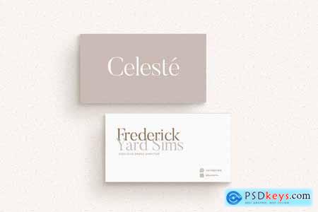 Brand Guideline and Business Card Celeste