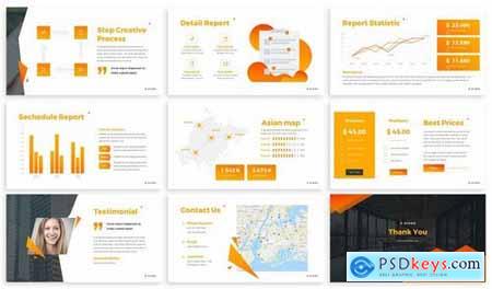 Diara - Annual Report Powerpoint Template