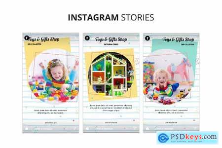 Toys & Gift Shop Instagram Stories