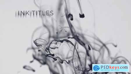 Videohive Abstract Ink Titles 24957114