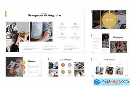 Books - Powerpoint Google Slides and Keynote Templates