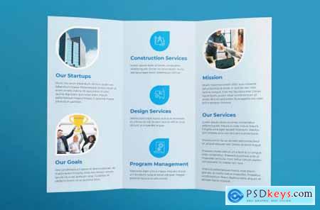 Building Company Brochure Trifold