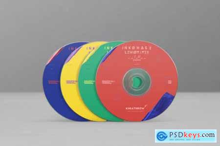 CD - DVD ardstock Paper Sleeve Mock-Ups Vol1