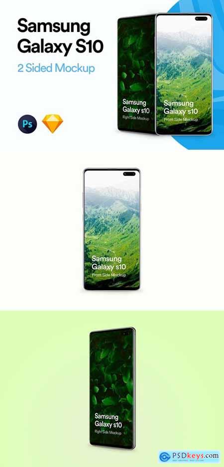 Samsung Galaxy S10 Mockup
