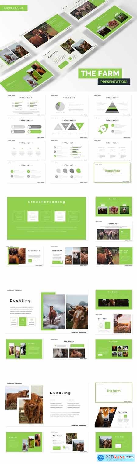 The Farm Powerpoint, Keynote and Google Slides Templates
