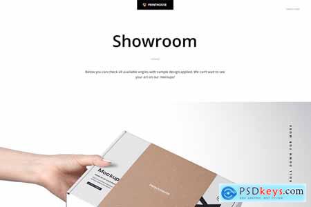 Mailing Box Mockup Bundle 4036528