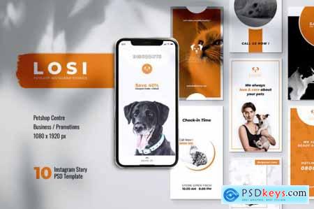 LOSI Pet Shop Business Instagram Stories