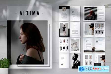 ALTIMA Fashion Lookbook Portfolio Brochures