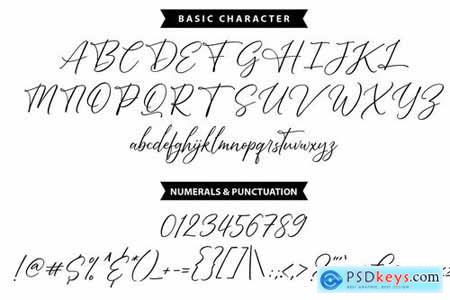 BrightDaily Modern Handwriting Font 4384620