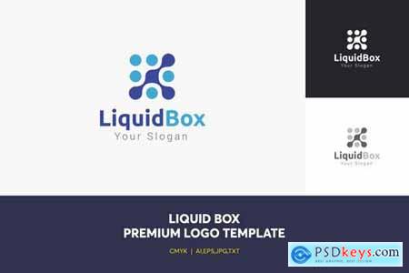 Liquid Box Logo Template