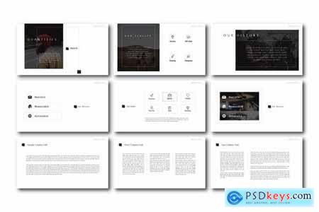 Quantities Powerpoint Google Slides and Keynote Templates