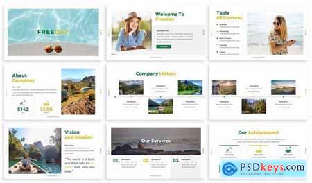 Freeday - Traveling Powerpoint Template