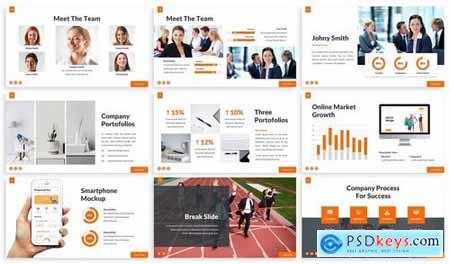 Riportize - Business Report Powerpoint Template