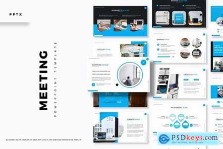Meeting - Powerpoint Google Slides and Keynote Templates