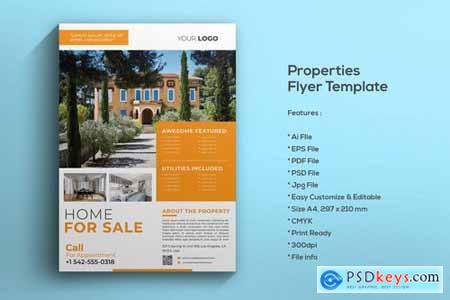 Properties Flyer Template