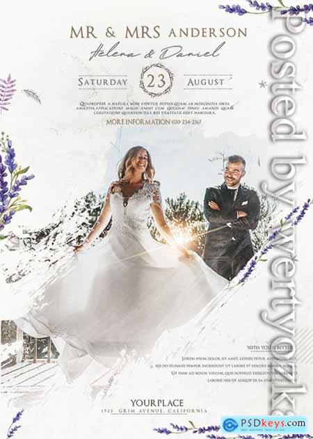 Wedding Agency - Premium flyer psd template