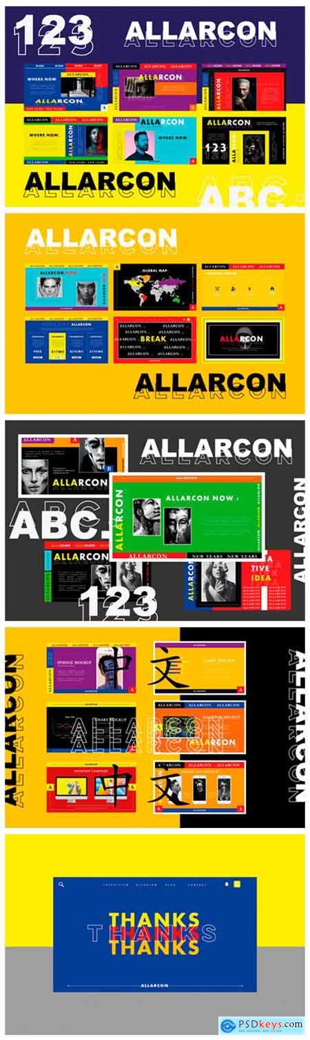 Allarcon - Google Slides Template 2275909