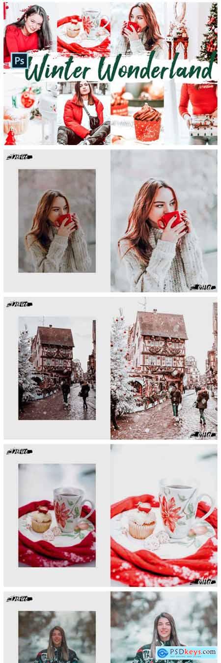10 Winter Wonderland Photoshop Actions 2261584
