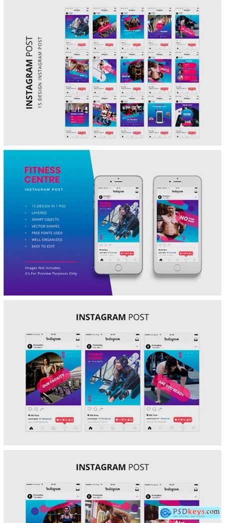 Fitness Instagram Post Banner 2274372