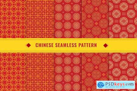 Chinese Seamless Pattern Vector v2