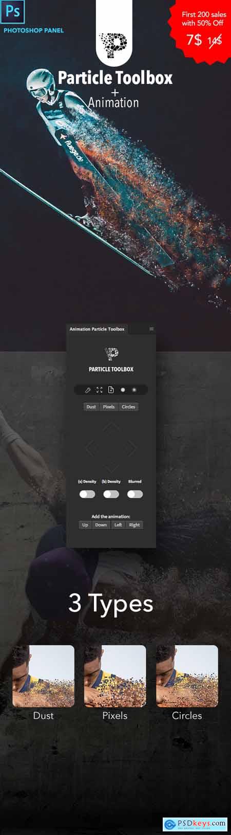 Animation Particle Toolbox Photoshop Panel 25174233