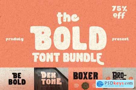 The Bold Font Bundle 4366086