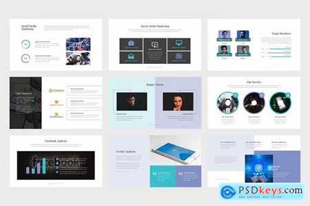 Buzeo ocmed Marketing Pitch Deck Powerpoint and Keynote Templates