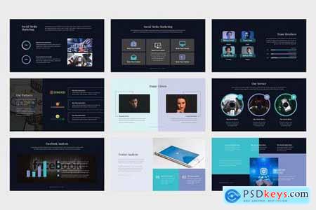 Buzeo ocmed Marketing Pitch Deck Powerpoint and Keynote Templates