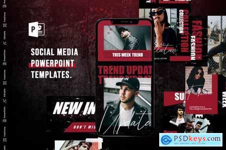 Social Media PowerPoint Templates pack