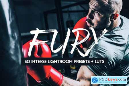 Fury 50 Intense Lightroom Presets 4401106