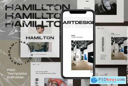 Hamilton Pack 2- Urban Fashion Instagram + stories