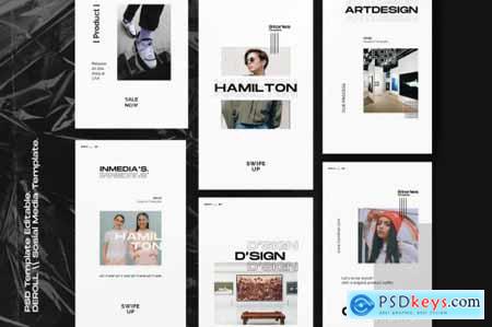 Hamilton Pack 1- Urban Fashion Instagram + stories