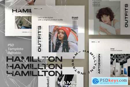 Hamilton Pack 1- Urban Fashion Instagram + stories