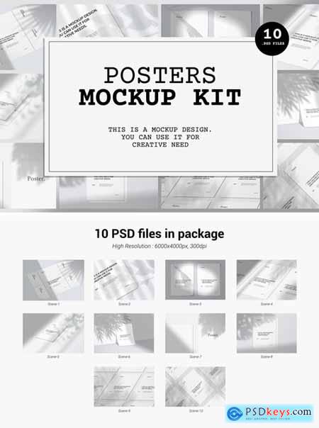 Poster Mockup Kit