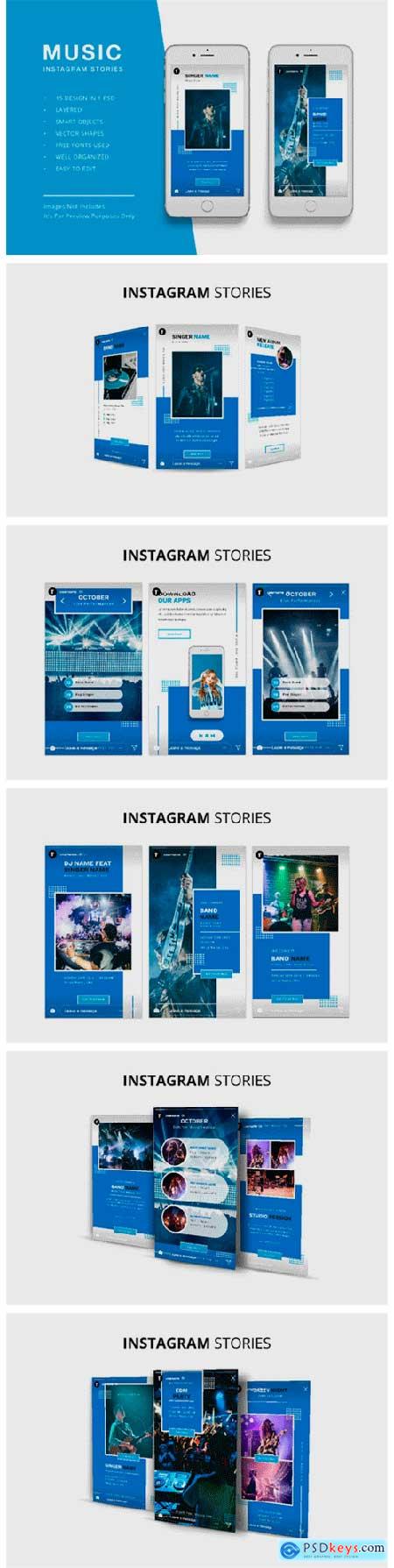 Music Instagram Stories Template 2305938