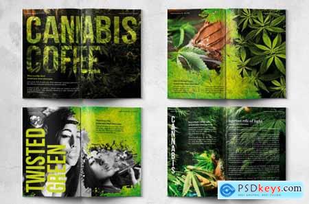 Cannabis Magazine - A4 & US Letter - 28 pgs