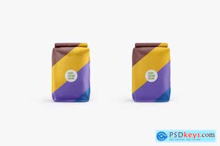 Coffee Pouch mockup Back view 4225678