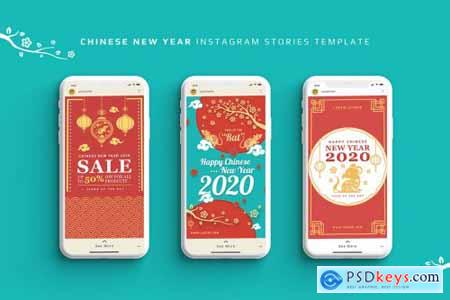 Chinese New Year Instagram Stories Template