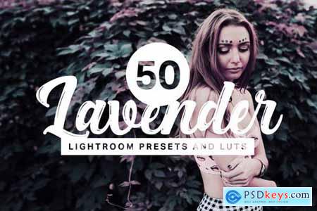 50 Lavender Lightroom Presets and LUTs