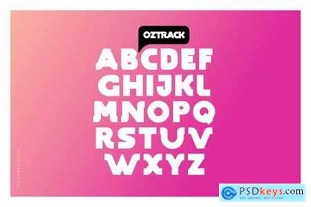 Oztrack Font