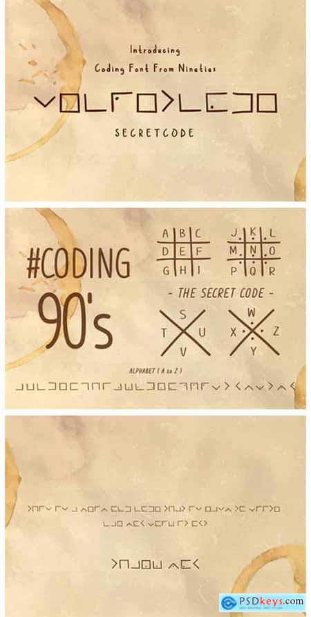 Secretcode Font
